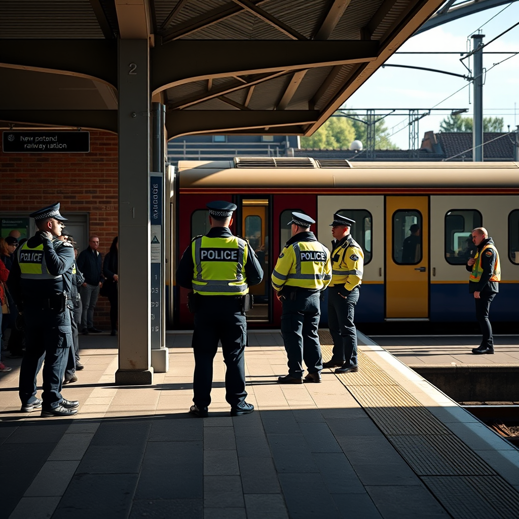 Burglary suspect traps himself in toilet as rail services disrupted by police